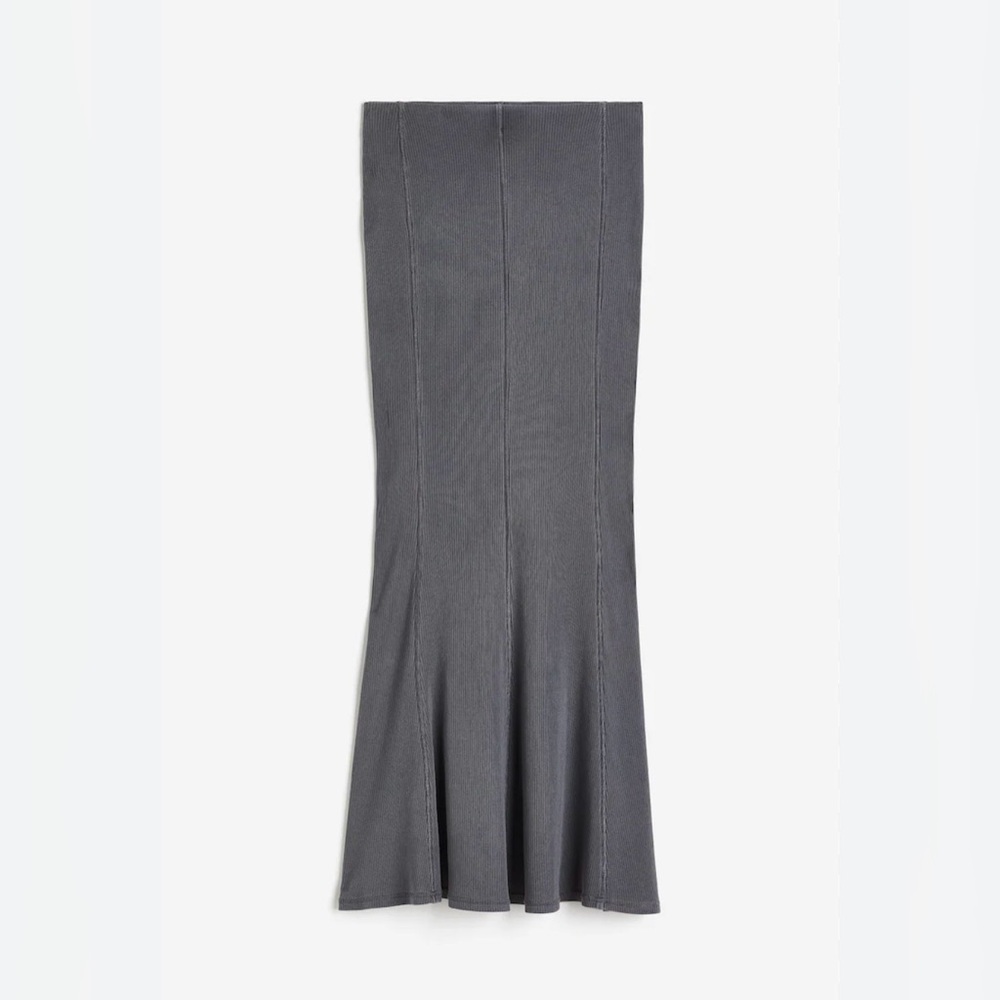 H&M Ribbed Mermaid Skirt